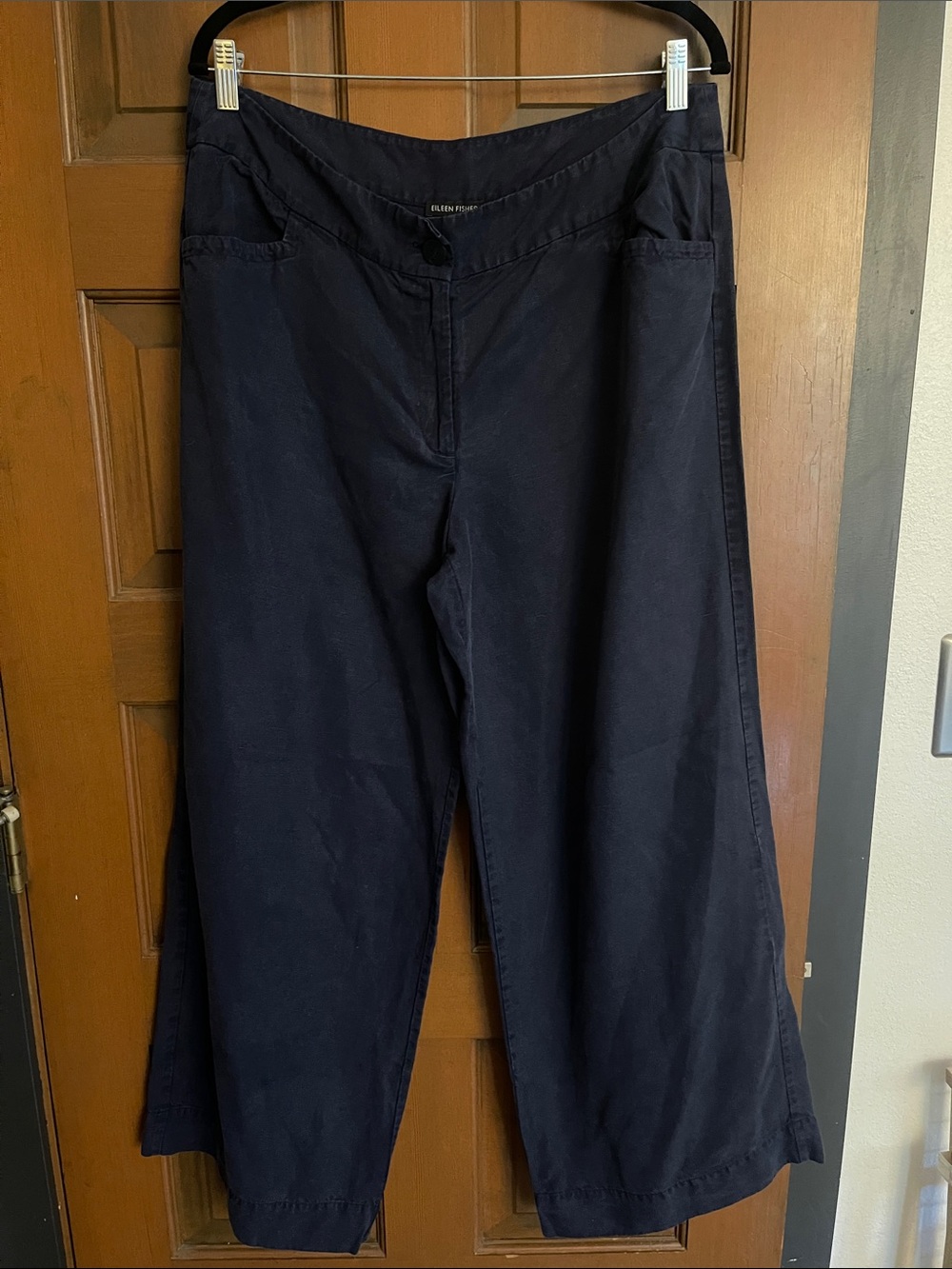 Eileen Fisher Deep Navy Trousers